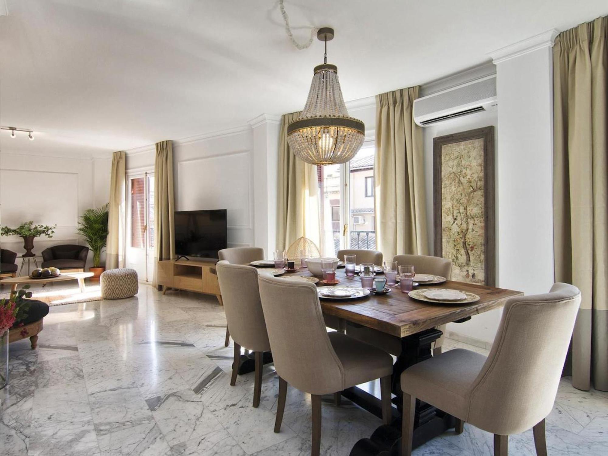 Glow And Elegant Apartment In Granada Center Free Parking Exterior foto